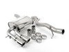 ES#2828101 - SSXVW046 - Cat-Back Exhaust System - Non-Resonated - 2.75" stainless steel with twin 76.2mm polished tips - Milltek Sport - Audi