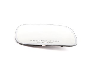 ES#418182 - 7L6857522L - Mirror Glass - Right - Replace your broken or discolored mirror glass - Genuine Volkswagen Audi - Volkswagen