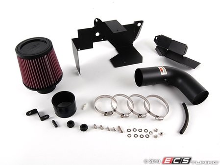 ES#1892113 - 69-9756TFK - Typhoon Intake - Flat Black - Free up the air flow in your vehicle with a new cold air intake - K&N - Audi Volkswagen