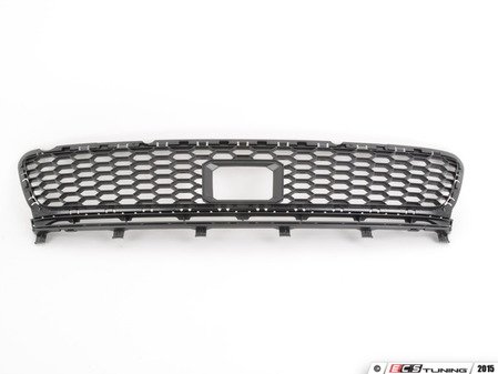 ES#2831452 - 5G0853677D9B9 - Center Grille - With Sensor Opening - Restore front bumper beauty - Genuine Volkswagen Audi - Volkswagen