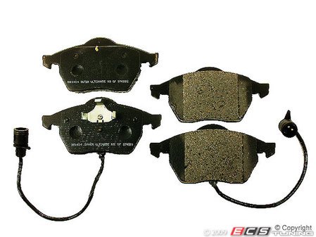 ES#2197 - D763RU - Brake Pad Set - Ultimate Ceramic, Round Sensor Wires (NO LONGER AVAILABLE) - NO LONGER AVAILABLE  - PBR - 
