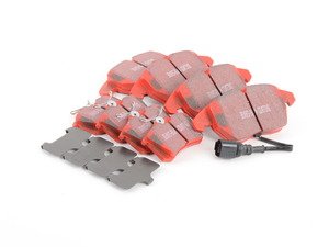 ES#2966663 - DP31517CKT6 - Brake Pad Kit - Front & Rear - High performance street pad featuring Kevlar technology. - EBC - Volkswagen