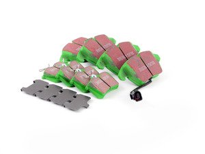 ES#2966661 - DP21517KT2 - Brake Pad Kit - Front & Rear - Mildly upgraded composite pad. - EBC - Volkswagen