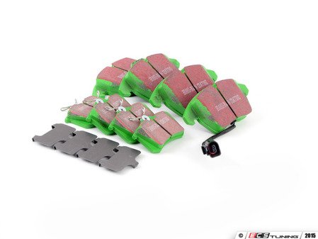 ES#2966661 - DP21517KT2 - Brake Pad Kit - Front & Rear - Mildly upgraded composite pad. - EBC - Volkswagen