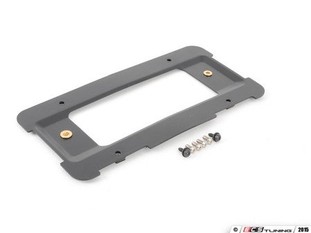 ES#3089094 - 51188238061kt2 - Rear License Plate Holder Kit - Includes holder and mounting hardware - Assembled By ECS - MINI