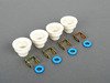 ES#2587309 - 06B133555HKT - Fuel Injector Installation Kit - Kit composed of genuine Audi injector o-rings, inserts, and retaining clips. - Genuine Volkswagen Audi - Audi