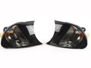 ES#2808244 - 4441512PXAES - Crystal Smoke Corner Assembly - Pair - Direct replacements for the stock amber corner lights - Depo - BMW