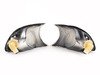 ES#2808244 - 4441512PXAES - Crystal Smoke Corner Assembly - Pair - Direct replacements for the stock amber corner lights - Depo - BMW