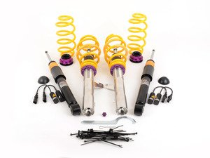ES#2619497 - 10210091 - KW V1 Series Coilover Kit - Fixed Dampening - Variant 1 coilovers offer the best balance between sporty driving and comfort - KW Suspension - Audi