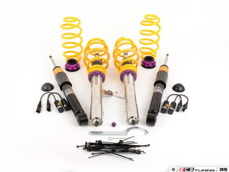 ES#2619598 - 10281036 - KW V1 Series Coilover Kit - Fixed Dampening - Variant 1 coilovers offer the best balance between sporty driving and comfort - KW Suspension - Audi