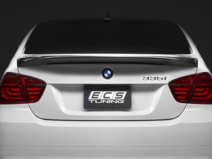 ES#2776785 - 008007ECS01A - M-Tech style Carbon Fiber Rear Spoiler - E90 Sedan - (NO LONGER AVAILABLE) - Add a touch of class and style with this M-tech style carbon fiber spoiler. - ECS - 