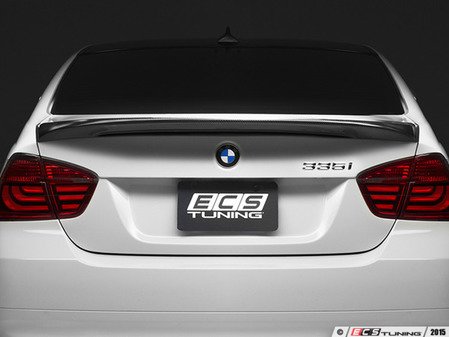 ES#2776785 - 008007ECS01A - M-Tech style Carbon Fiber Rear Spoiler - E90 Sedan - (NO LONGER AVAILABLE) - Add a touch of class and style with this M-tech style carbon fiber spoiler. - ECS - 