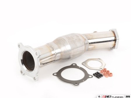 ES#2972520 - EXH-TDP-003-B7HF - 3" High Flow Catalytic Converter - Designed to seamlessly fit in place of factory catalytic converter - CTS - Audi