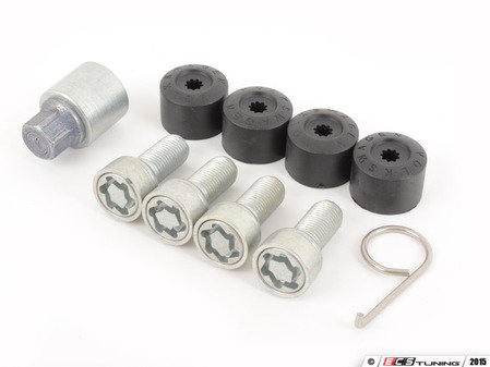 ES#316397 - 1K0698137A - Ball Seat Wheel Lock Kit - Set Of Four - Protect your OE wheels from theft. - Genuine Volkswagen Audi - Audi Volkswagen