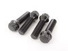 ES#2960671 - 003901ecs45b3 - Conical Seat Locking Wheel Bolt Kit - Black zinc coated wheel lock bolts for extra security on your wheels. M14x1.25x45mm - ECS - BMW MINI