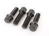 ES#4745664 - 003901ecs40b3 - Conical Seat Locking Wheel Bolt Kit - Black zinc coated wheel lock bolts for extra security on your wheels. M14x1.25x38mm - ECS - BMW MINI