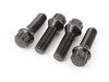 ES#2960669 - 003901ecs35b3 - Conical Seat Locking Wheel Bolt Kit - Black zinc coated wheel lock bolts for extra security on your wheels. M14x1.25x35mm - ECS - BMW MINI