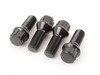 ES#2960668 - 003901ecs28B3 - Conical Seat Locking Wheel Bolt Kit - Black zinc coated wheel lock bolts for extra security on your wheels. M14x1.25x28mm - ECS - BMW MINI