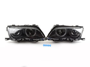 ES#2808156 - 4441136PXNDAM2 - Blackout projection Headlights - with angel eyes - (NO LONGER AVAILABLE) - Upgrade your vehicle's headlights with individuality - Depo - 