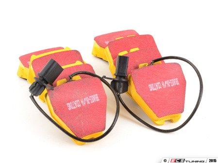 ES#517829 - DP41348R - Yellowstuff Performance Front Brake Pad Set - EBC's premium sport street pad that offers high friction levels and heat fade resistance - EBC - Audi Volkswagen