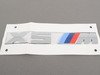ES#2912129 - 51148057980 - X5 M Emblem - Rear - Genuine BMW - BMW