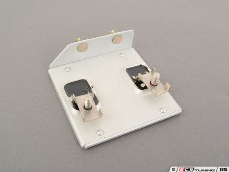 ES#2816316 - 8D0959493 - Fan Resistor Plate - 2 Pin - Metal plate resistor that controls auxiliary fan speed - Hamburg Tech - Audi