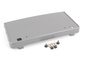 ES#2732789 - 8V5807287E1RR - Front Plate Bracket - Platinum Grey - Allows for clean mounting of your front license plate - Genuine Volkswagen Audi - Audi