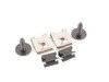 ES#2732789 - 8V5807287E1RR - Front Plate Bracket - Platinum Grey - Allows for clean mounting of your front license plate - Genuine Volkswagen Audi - Audi