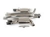 ES#2960292 - 14540BLK - RSC Cat-Back Exhaust System - (NO LONGER AVAILABLE) - 2.5" Stainless steel with quad 3" black tips - Corsa - 
