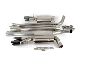 ES#2960292 - 14540BLK - RSC Cat-Back Exhaust System - (NO LONGER AVAILABLE) - 2.5" Stainless steel with quad 3" black tips - Corsa - 