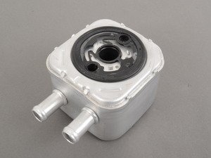 ES#2812900 - 028117021E - Oil Cooler - Common source of undiscoverable coolant leaks - Hamburg Tech - Audi Volkswagen
