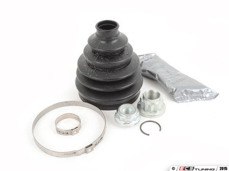 ES#2973017 - 95534990400 - Front CV Joint Boot Kit - Outer - Priced Each - Stop losing CV grease and extend axle joint life - GKN Drivetech - Audi Volkswagen Porsche