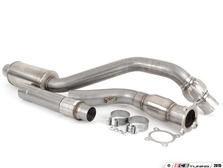ES#2960287 - 14530 - 3" Downpipe - (NO LONGER AVAILABLE) - Stainless steel down pipe with high flow catalytic converter - Corsa - 