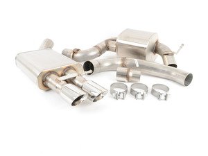 ES#3478064 - 14598KT - RSC Cat-Back Exhaust System - 3" Stainless Steel with twin 3" polished tips - Corsa - Volkswagen
