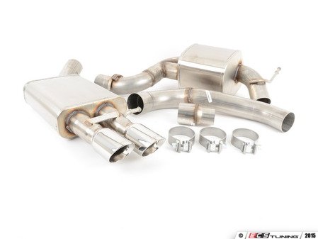 ES#3478064 - 14598KT - RSC Cat-Back Exhaust System - 3" Stainless Steel with twin 3" polished tips - Corsa - Volkswagen