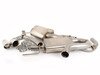 ES#3478048 - 14491KT - MK6 GTI 2.0T 3" RSC Cat-Back Exhaust System - Stainless Steel with dual 4" polished tips - Corsa - Volkswagen