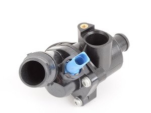 ES#2813041 - 06B121111K - Thermostat Assembly (06B121111K) - Includes housing, gasket & sensor - Hamburg Tech - Audi