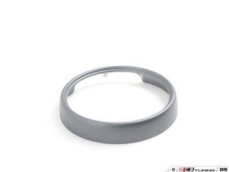 ES#117001 - 51456972979 - Anthracite Matte Trim Ring - Center speedometer ring located on the dash - Genuine MINI - MINI