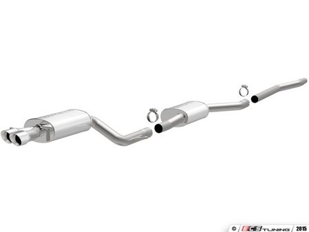ES#2996909 - 16494KT - Cat-Back Exhaust System - 2.5" stainless steel with 3" polished stainless tips - Magnaflow - 