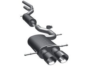 ES#2613791 - 16769 - Cat-Back Exhaust System - 2.5" stainless steel with dual 3.5" polished stainless tips - Magnaflow - Audi
