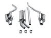 ES#1892704 - 16600 - Cat-Back Exhaust - 2.25" stainless steel with dual 4" polished stainless tips - Magnaflow - Audi