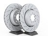 ES#2712831 - 34212283803KT2 - Performance Front & Rear Brake Service Kit - Featuring front and rear OEM Zimmermann rotors and ECS EP24 "Enthusiast Performance" brake pads - Assembled By ECS - BMW