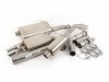 ES#2973015 - 14530KT - RSC Turbo-Back Exhaust System - Single Exit - (NO LONGER AVAILABLE) - 3" Down pipe with High Flow cat, 3" Stainless steel cat-back with twin 3" polished tips - Corsa - 