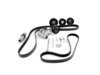 ES#2951883 - 11281703943KT - Accessory Belt Kit - Includes both belts, tensioners, and rollers - Assembled By ECS - BMW