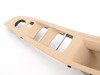 ES#2584294 - 51417225867 - F10 Beige Front Door Handle Trim - Left - Replace your worn door trim - Genuine BMW - BMW
