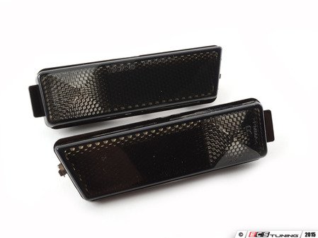 ES#2972542 - HVWG3SM-BV - Bumper Side Marker Set - Smoked - (NO LONGER AVAILABLE) - Smoked sidemarkers with a faceted lens - Helix - 