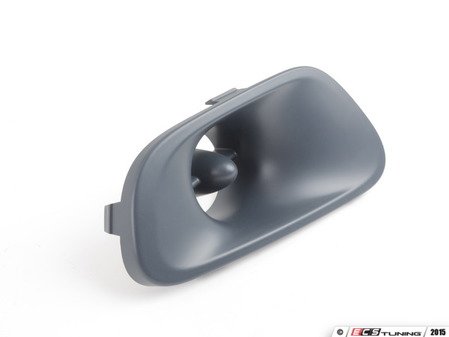 ES#74795 - 51117182628 - JCW GP Side Inlet Cover Right - Primed - Mounts to the front lower side of the front bumper - Genuine MINI - MINI