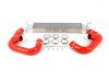 ES#2960122 - FMINTMK7RD - Twintercooler - Red Hoses - (NO LONGER AVAILABLE) - Decrease heatsoak with this front mount intercooler - Forge - 