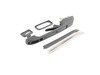 ES#2874255 - 193839205 - Rear Door Handle - Left - Comes with both satin black and chrome trim inlays - Febi - Volkswagen