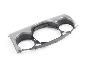 ES#206390 - 51459141916 - Dash Interior Decor Cover - Alloy Pantina Center - Priced Each - For three part dash - Genuine MINI - MINI